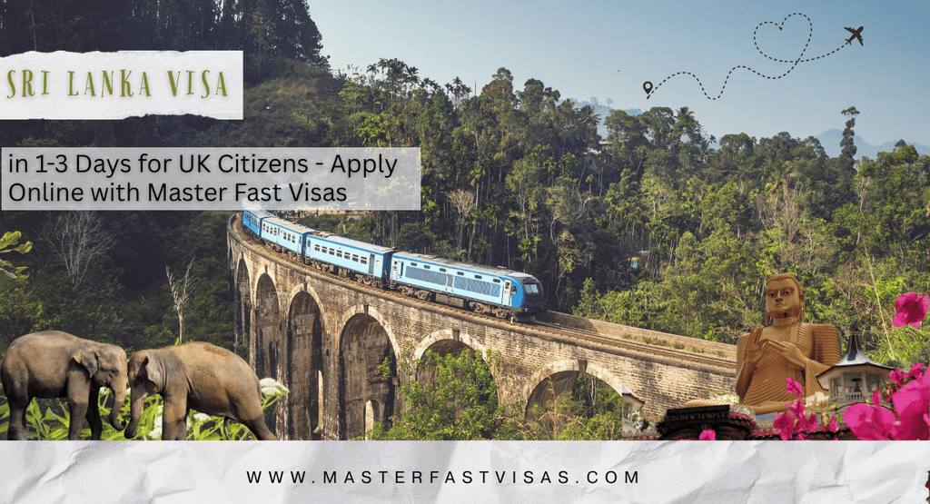 Sri Lanka Visa in 1-3 Days for UK Citizens - Apply Online with Master Fast Visas